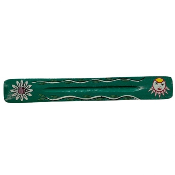 Celestial & flower handmade incense holder - Picture 1 of 6